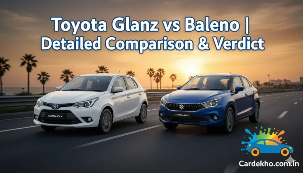 Toyota Glanza vs Baleno | Detailed Comparison & Verdict Toyota Glanza vs Baleno