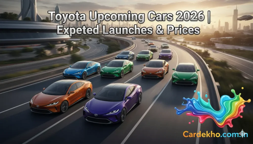 Toyota Upcoming Cars 2026 | Expected Launches & Prices Toyota Upcoming Cars 2026