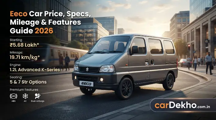 Eeco Car Price, Specs, Mileage & Features Guide 2026 Eeco Car