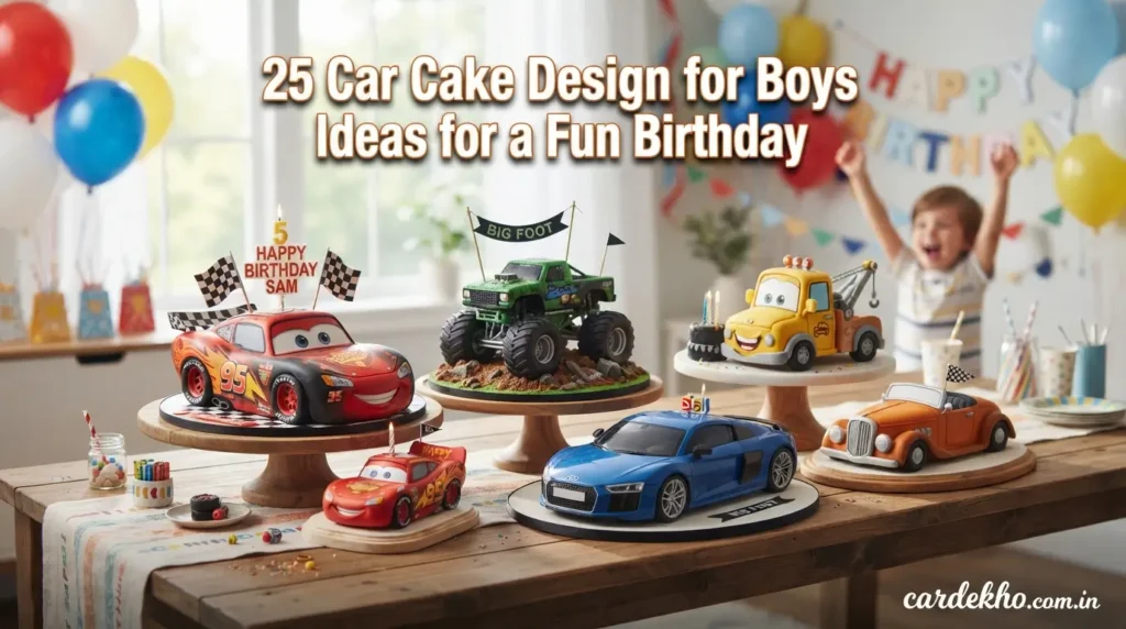 Car Cake Design For Boys