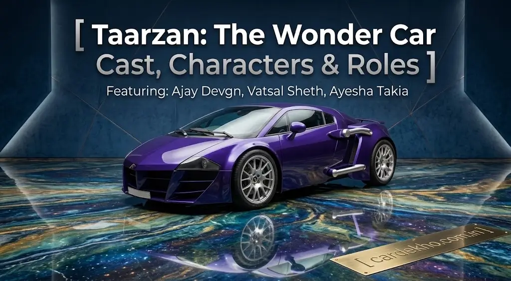 Taarzan The Wonder Car Cast