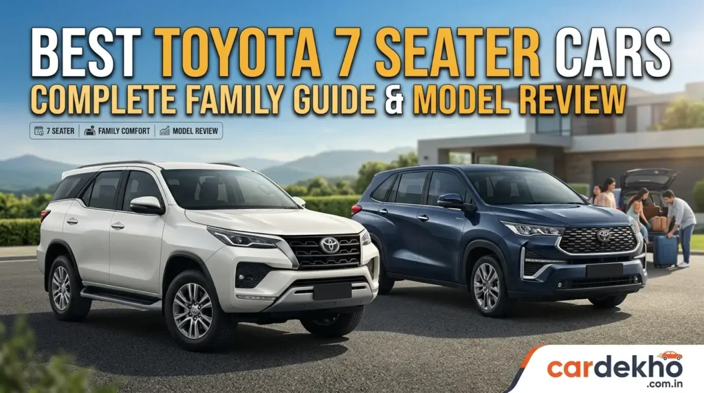Toyota 7 Seater Cars