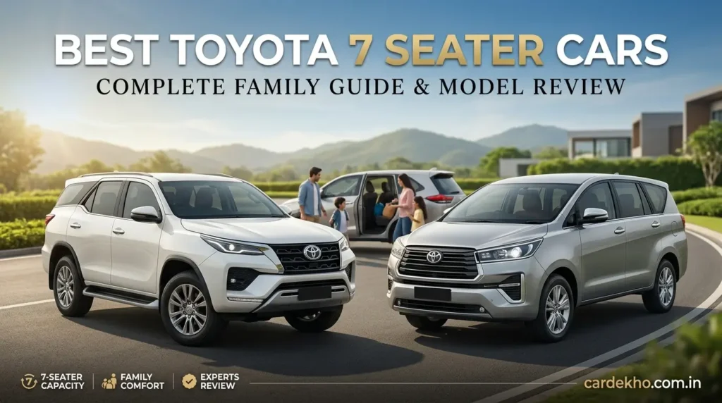 Best Toyota 7 Seater Cars: Complete Family Guide & Model Review Toyota 7 Seater Cars